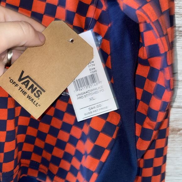 Vans NWT Pro Stitch Cropped Polo Long Sleeve Size XL - Picture 6 of 6